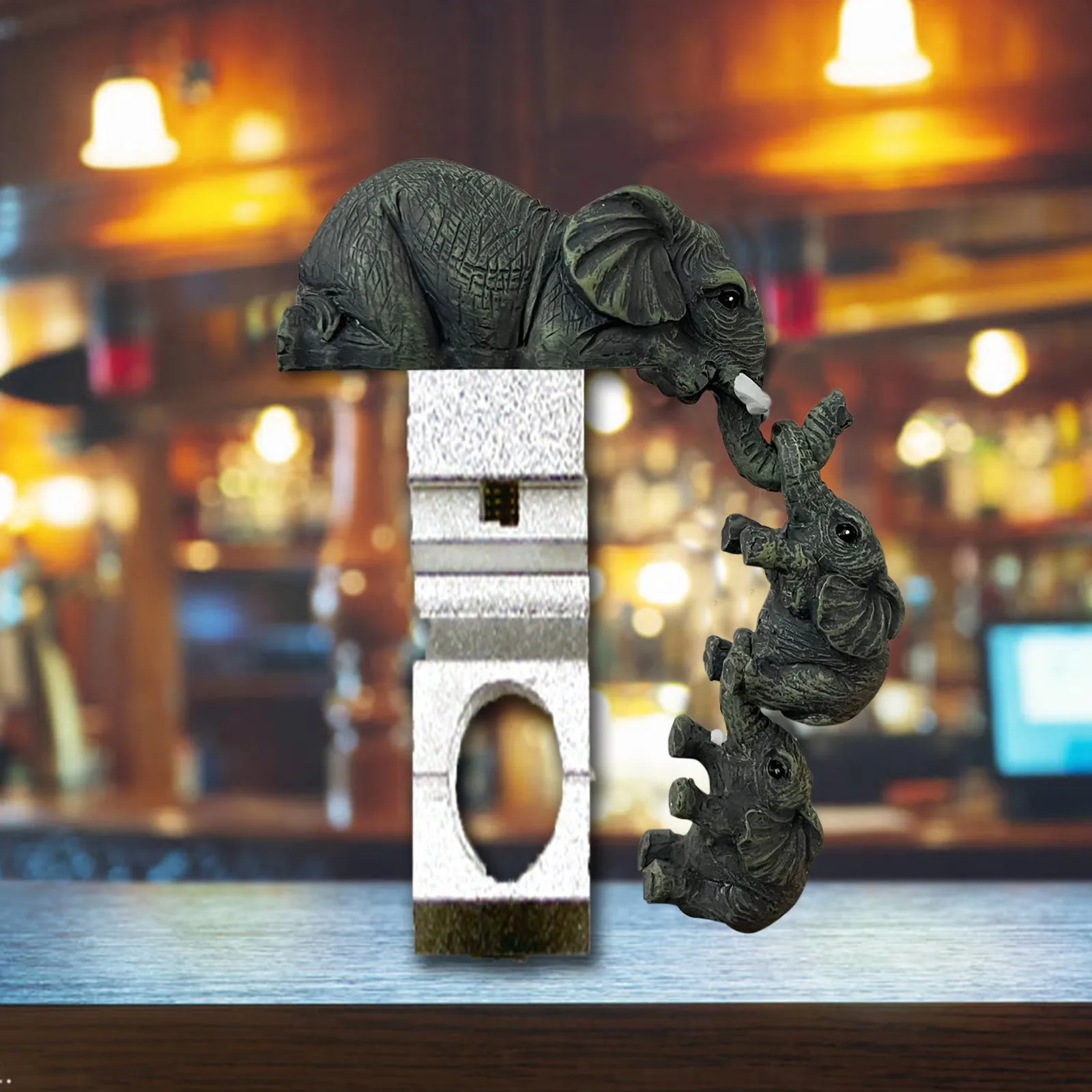 Очаровательный Набор Декора На Тему Слона Для Мамы Ручная Роспись Фигурки