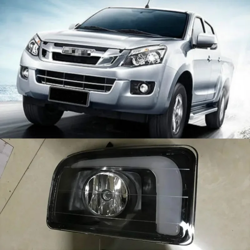 1 Набор для ISUZU D-MAX DMAX 2014 2015 светодиодный DRL дневные ходовые огни 12В ABS