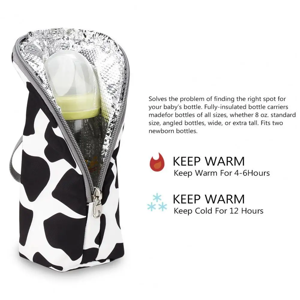 

Шикарная уличная сумка для детских бутылок с молоком, Термосумка для бутылок, сумка из Оксфордской ткани с защитой от царапин