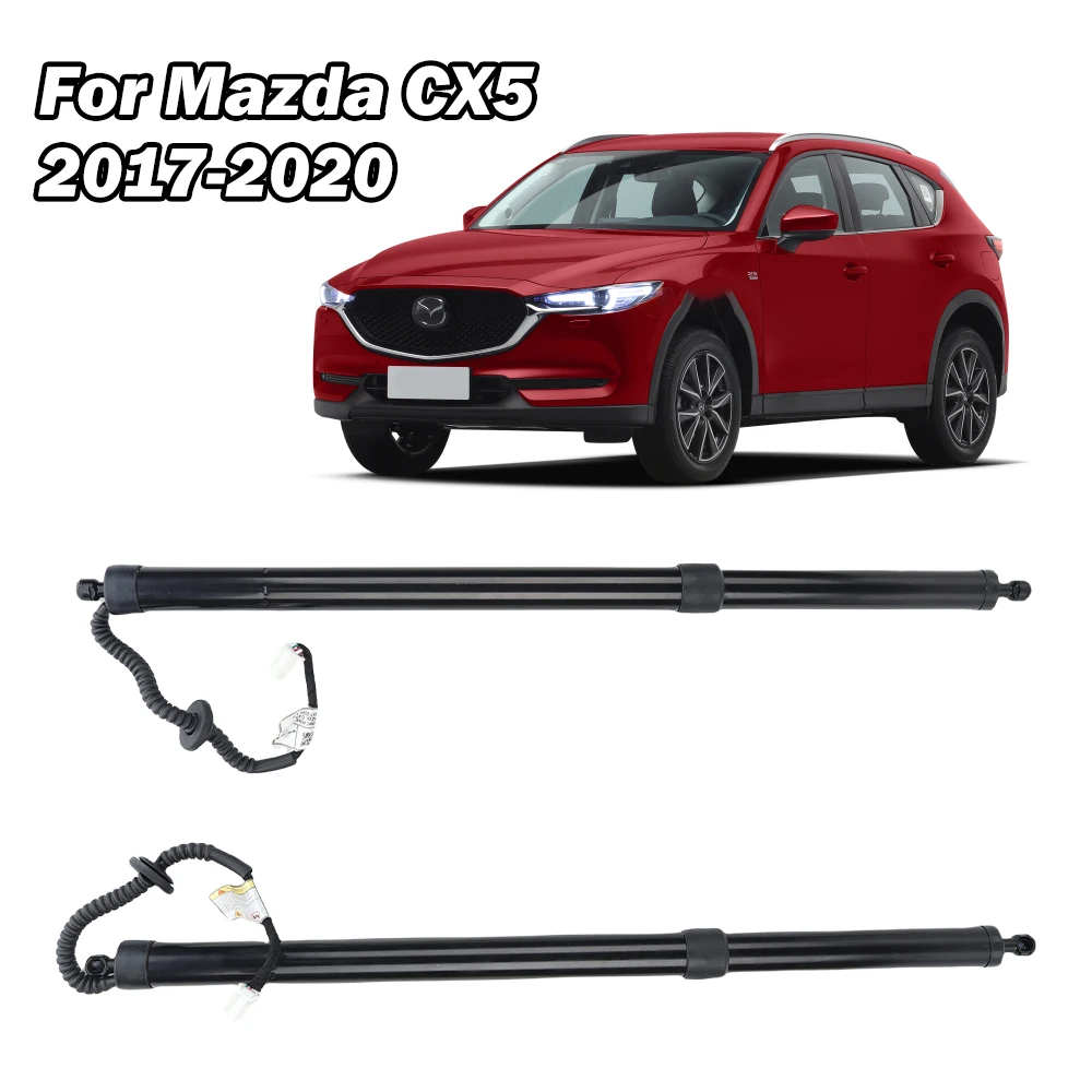 2 шт. одинаковые стойки задней двери багажника для Mazda CX5 2017 2018 2019 2020 сменные черные