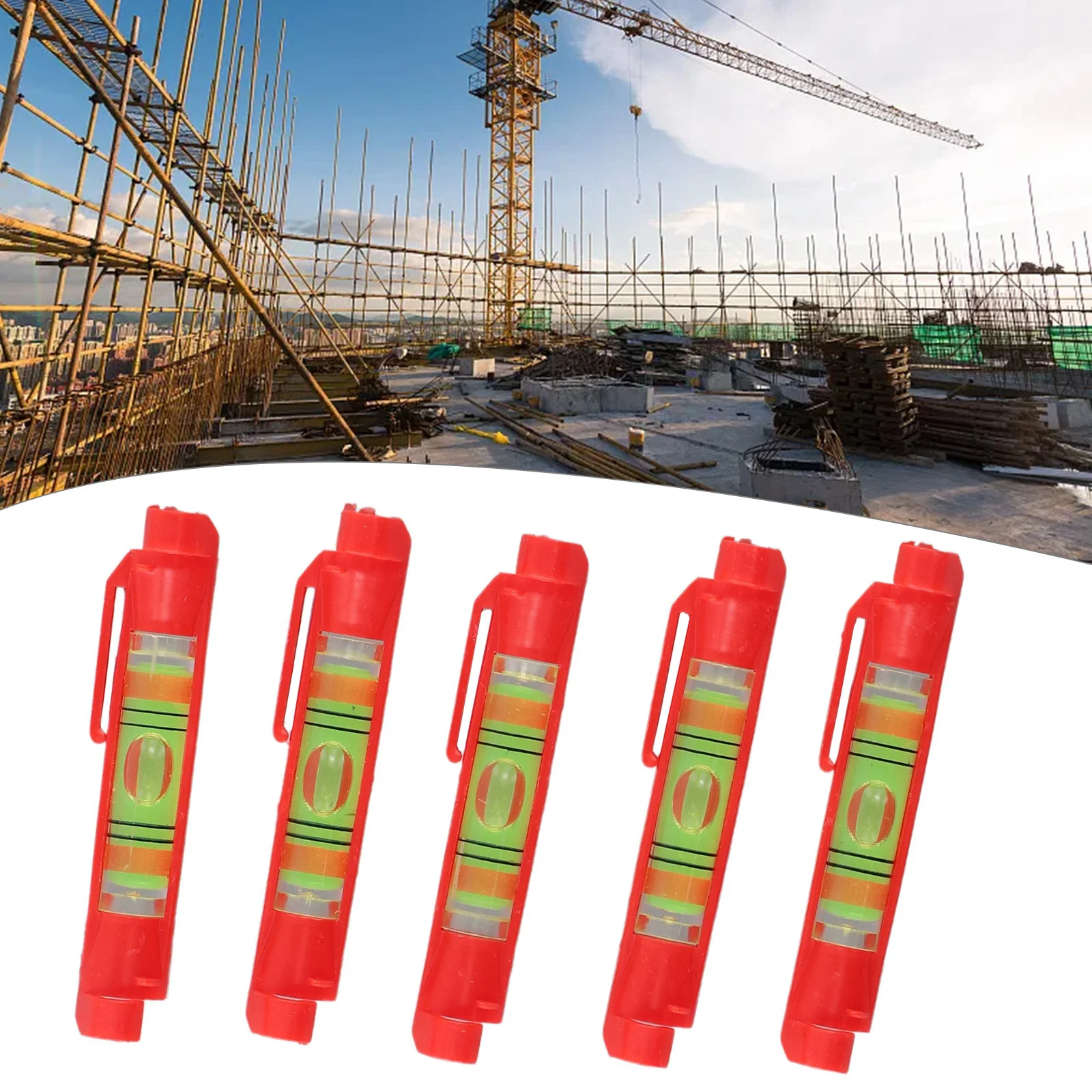 Высокое качество домашний подвесной уровень 5 шт. 75x12 мм пузырьковый