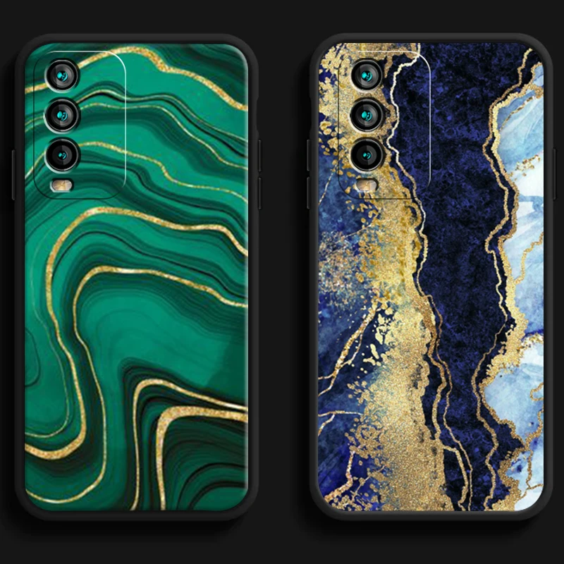 

Marble Art Fashion Phone Cases For Xiaomi Redmi 9AT 9 9T 9A 9C Redmi Note 9 9 Pro 9S 9 Pro 5G Back Cover Funda Coque Carcasa