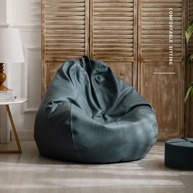 

Bedroom Lazy Bean Bag Chairs Adults Floor Bean Bag Futon Bed Tatami Lounge Modern Nordic Sofy Do Salonu Home Furniture WSW30XP