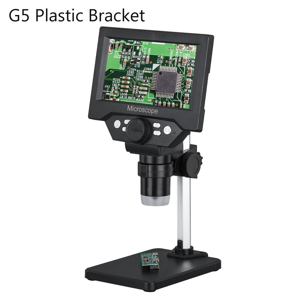 Электронный микроскоп G1000/G5 4 3 дюйма/5 5 дюйма ЖК-дисплей