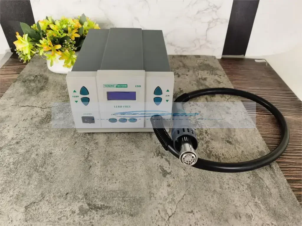 Паяльная станция горячего воздуха YAOGONG 861DW сенсорный ЖК-экран 1000 Вт 220 В для