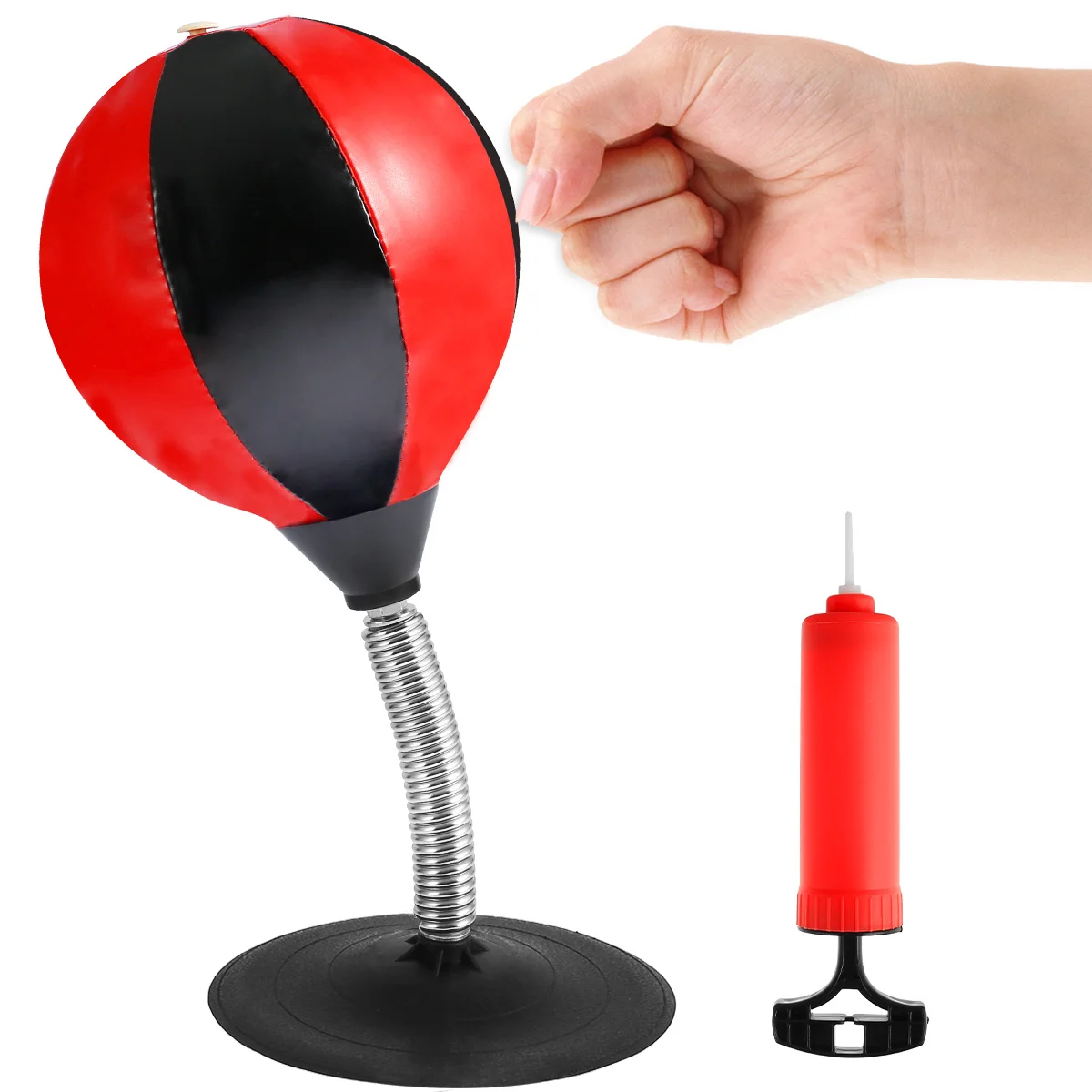 

Suction Cup Boxing Vent Ball Desktop Punching Bag Mini Punch Sports Fitness Punching Bag Speed Balls Stand Boxing