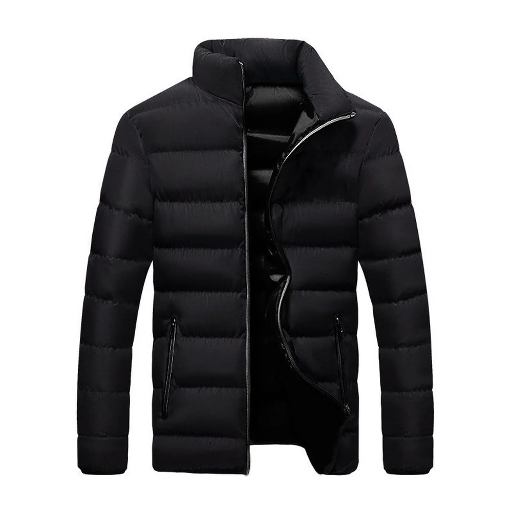 Covrlge Men's Padded Thick Loose Casual Padded Jacket Tide Brand Winter Versatile Handsome Warm Padded Padded Clothes MWM135