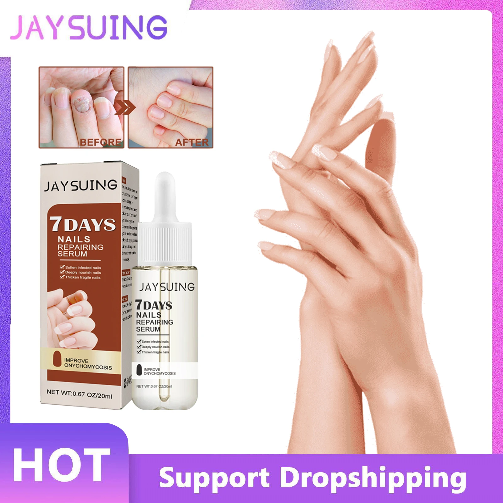 

Repairing Nail Essence Softening Toenails Infections Removal Anti Paronychia Onychomycosis Treatment Nourish Nails Fungus Serum