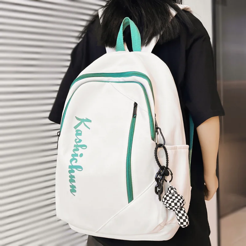 

Модный женский рюкзак для ноутбука и колледжа, школьный ранец для мальчиков и девочек, дорожный рюкзак Syudent для мужчин и женщин, нейлоновая м...