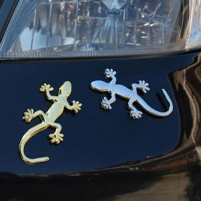 

Автомобильная наклейка Gecko из цинкового сплава, стеклянные наклейки Gecko, чистый металл, хромированный значок, логотип, наклейка, автомобильная наклейка, наклейка на кузов автомобиля, наклейка на царапины