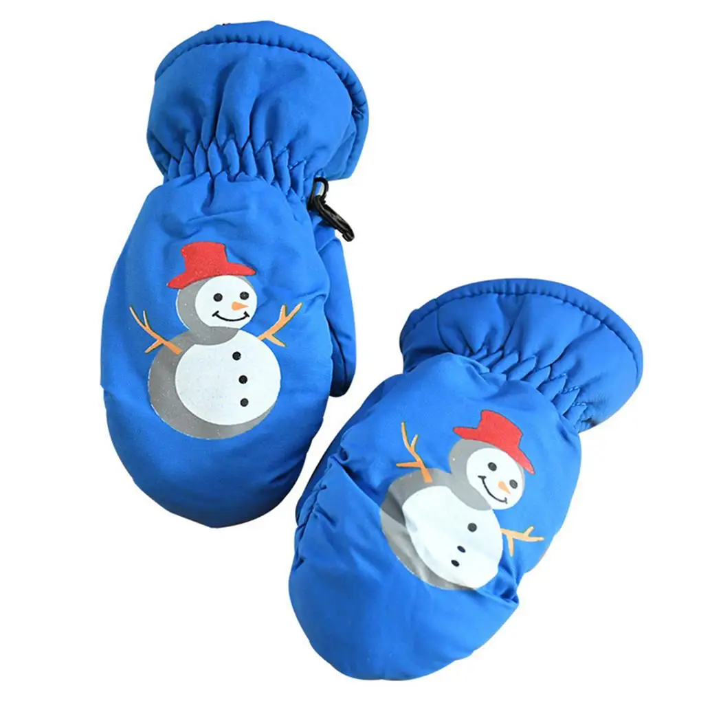 

Kids Ski Gloves Children Non-slide Winter Mittens Windproof Hand Warmer