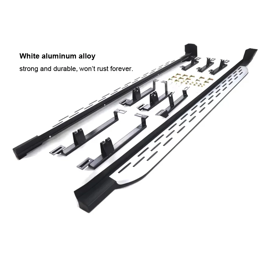 Боковые ступени в стиле BM для Mazda CX-8 2019 2020 2021 2022 2023 2024 2025 утолщенная конструкция