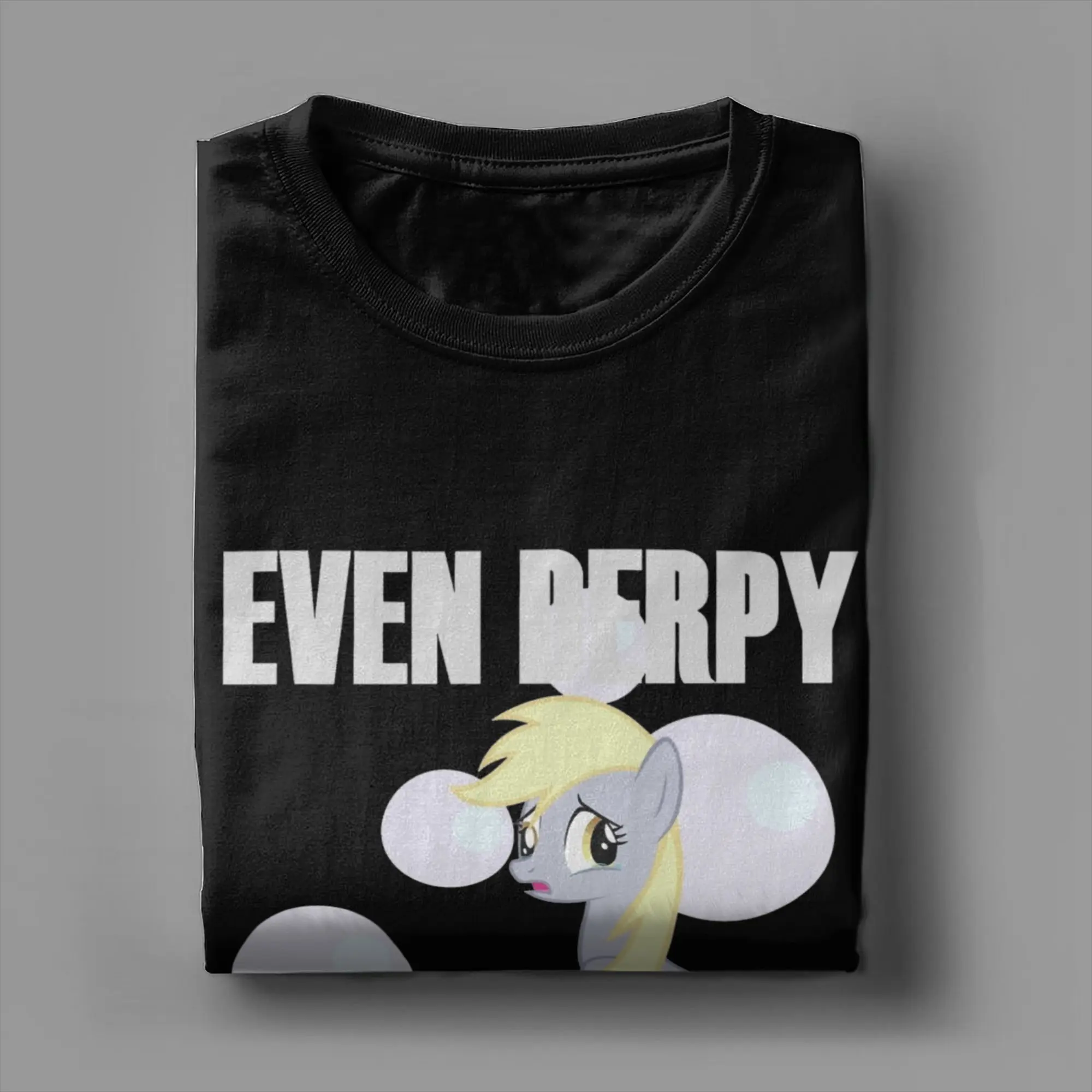 Men Women's Derpy Hooves MLP T Shirt Cotton Clothes Vintage Short Sleeve Crew Neck Tees Summer T-Shirts