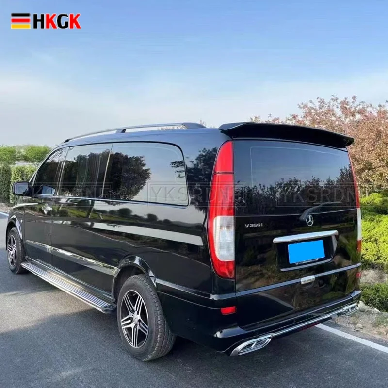 

Спойлер для Benz VITO VIANO W639, верхнее крыло для Vito/Mixto MPV tail от грунтового цвета, спойлер для заднего крыла 2003-2013
