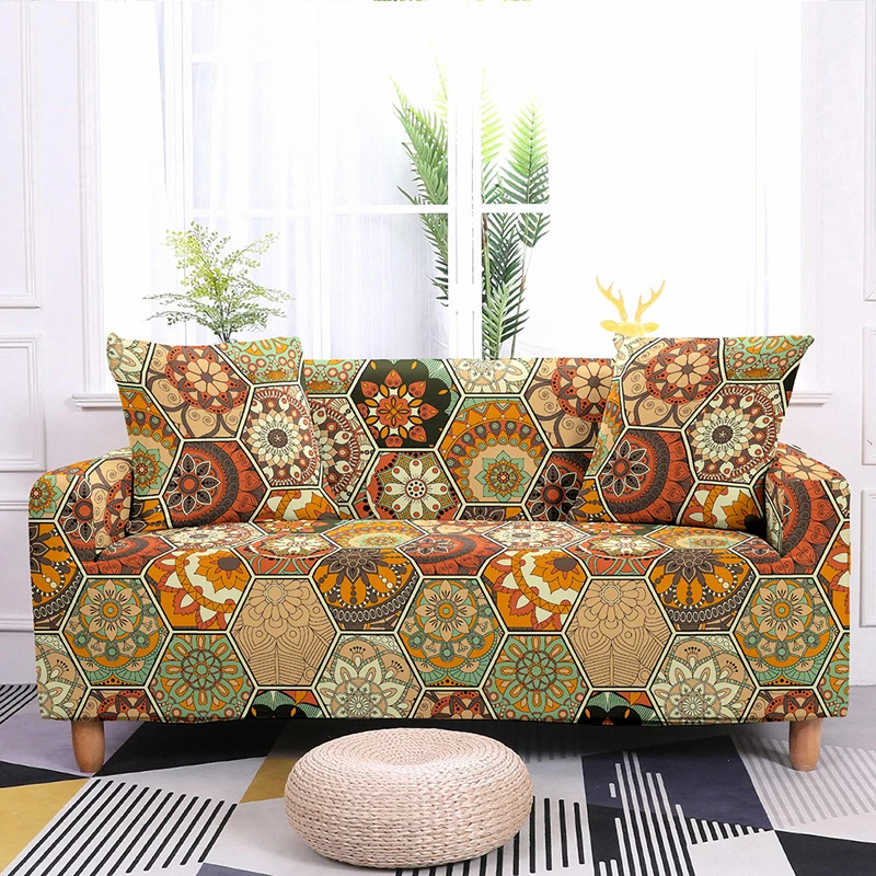

Diamond Flower Pattern Print Versatile Fashion Sofa Covers Dresser Decoration Furniture Accessories Tools Sofa Cover Sofa Covers