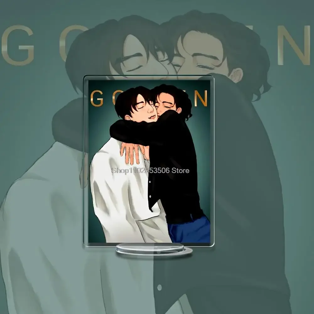 8 см акрил Kpop Vkooks Love Standee GOLDEN LAYOVER подставка для альбома VKOOKS Lightstick на заказ