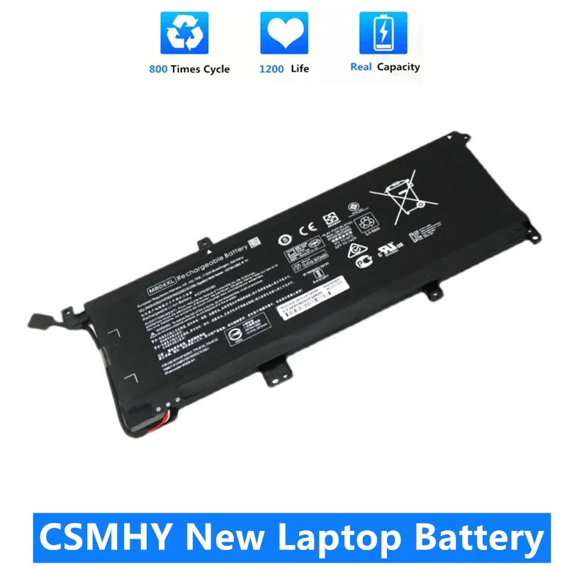 CSMHY MB04XL Аккумулятор для ноутбука HP Envy X360 15-AR010CA M6-AQ003DX W2K42UA TPN-W120 W119 HSTNN-UB6X 843538 -541 844204