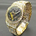 Nowy Top marka luksusowe szkielet automatyczne mechaniczne zegarki męskie mężczyźni Tourbillon moda wodoodporny zegarek Hip Hop męskie zegarki