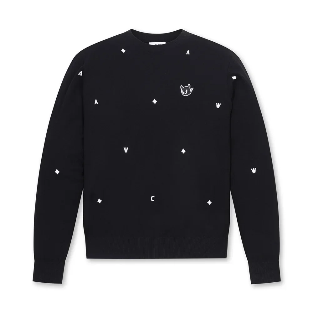 Новый мужской повседневный вязаный свитер спортивная одежда для гольфа на