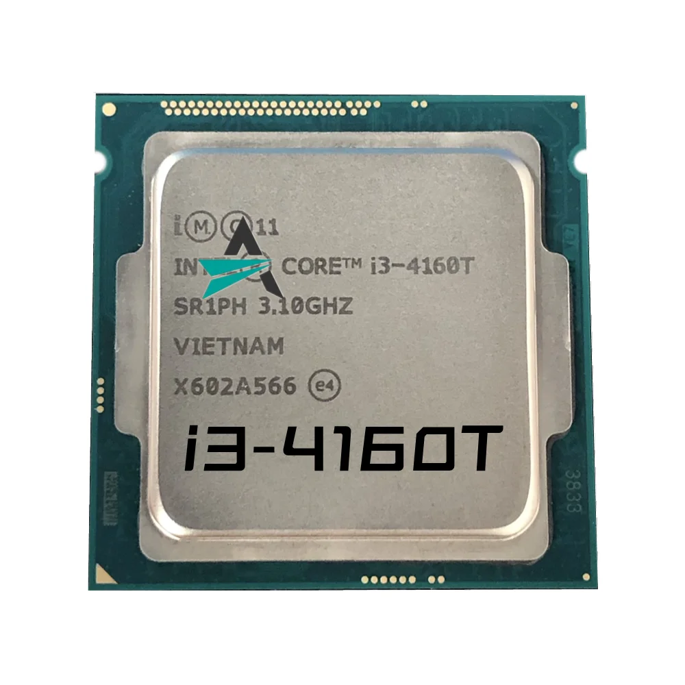 Used  Core i3 4160T 3.1GHz 3MB 5GT/s LGA 1150 CPU Processor SR1PH I3-4160t Free Shipping