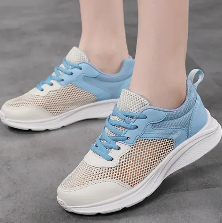 

Женская Повседневная спортивная обувь, летняя Вулканизированная легкая дышащая обувь с мягкой подошвой, Корейская версия, 2022