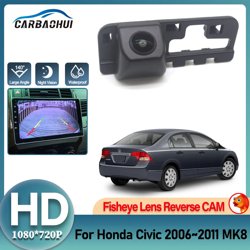 HD CCD объектив рыбий глаз ночного видения автомобильная камера заднего вида с