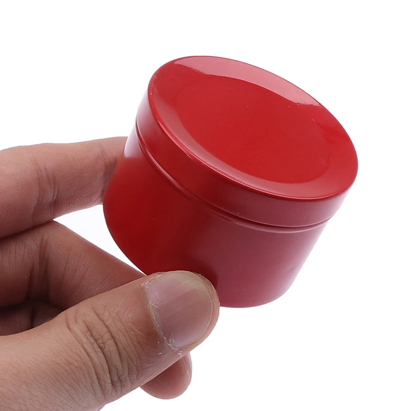 

Candle Making Tinplate Empty Storage Jars with Lids Cosmetic Sampling Pot Tea Box Candy Jewelry Container Random Color
