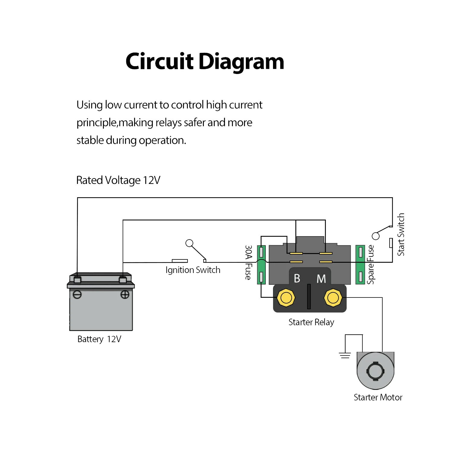Соленоид реле стартера для мотоцикла SUZUKI VZ800 VZ800Z MARAUDER 1997-2009 новинка 31800-21E20