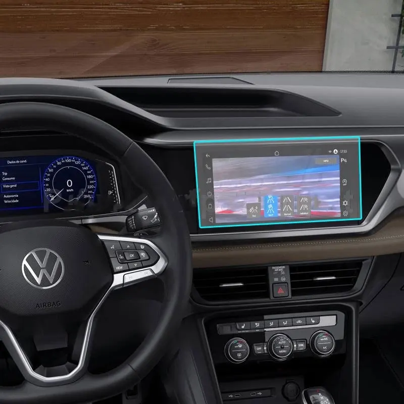 Защита экрана из закаленного стекла для VW Volkswagen Taos T-Cross 2022, 10,1 дюйма, автомобильное радио, GPS-навигация, аксессуары для интерьера