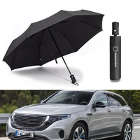 umbrella for mercedes benz car logo special statu styling fully automatic c a v g e r class cla amg auto emblem accessories