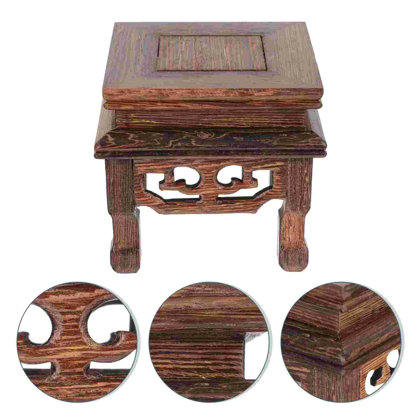 

Planters Indoor Plants Wood Planter Holder Flower Pots Indoor Flower Pot Caddy Woodsy Decor Wood Pot Stand Decorate Base