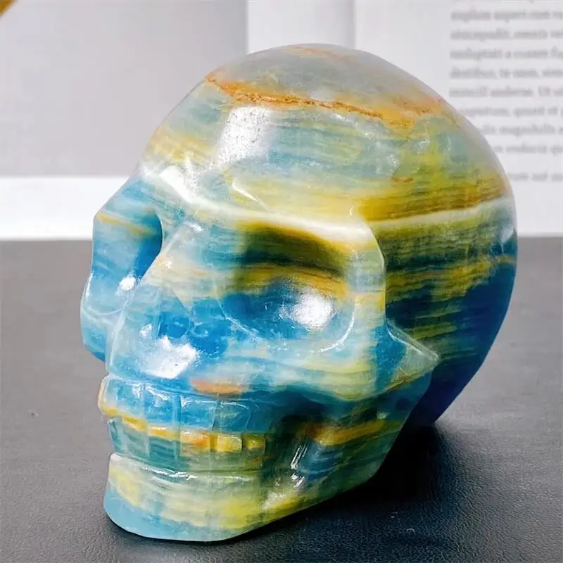 1 шт. натуральный синий оникс 7 5 см