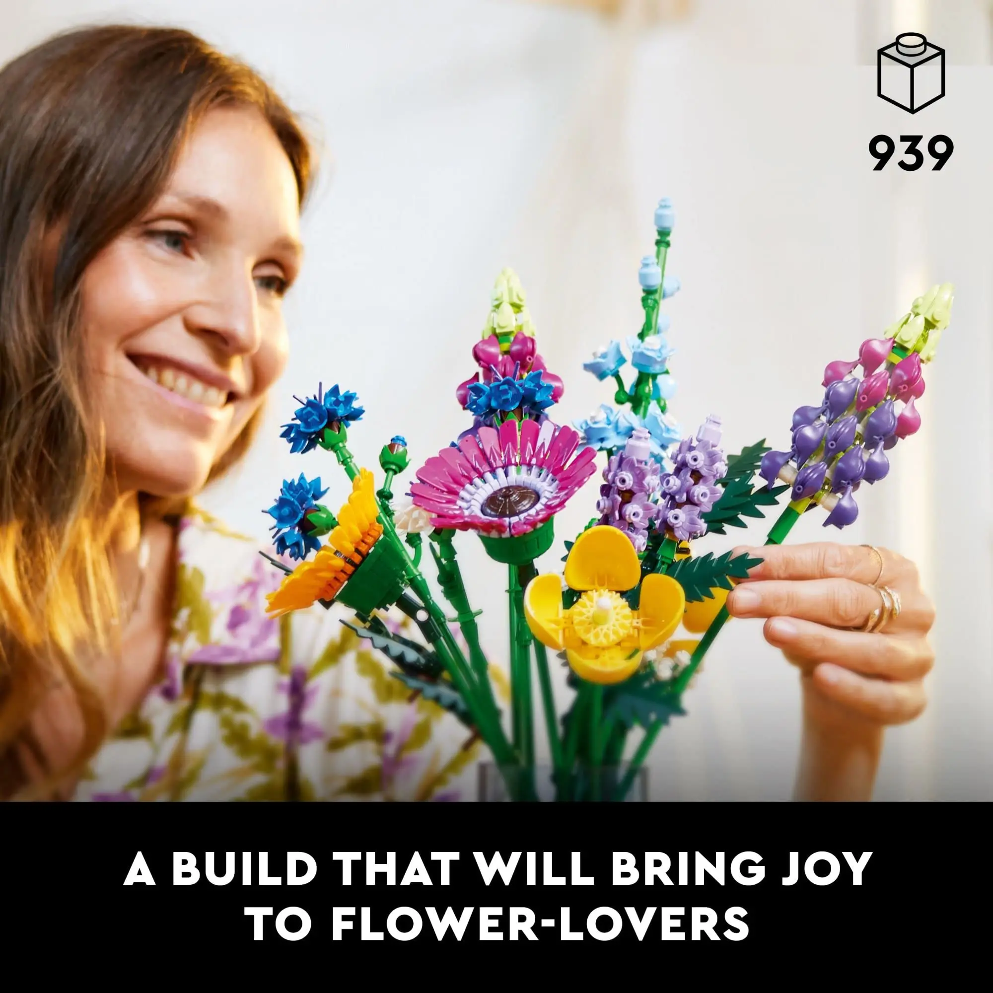 コレクション Flowers&yu Конструктор Букет цветов - купить аналог LEGO 10280 в интернет