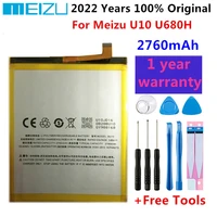 100 original new high quality 2760mah bu10 battery for meizu u10 u680h mobile phone batteries tools free