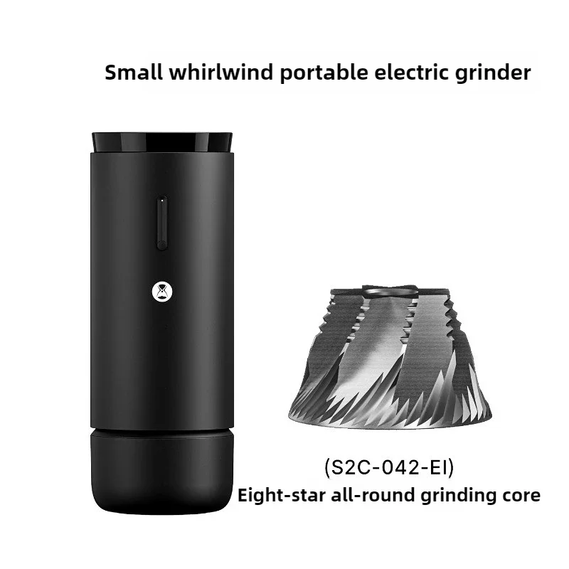 Фото TIMEMORE Whirly 01s USB-портативная электрическая кофемолка для итальянского кофе ручной работы, домашняя автоматическая кофемолка. №1