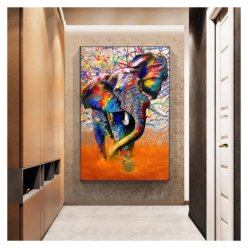 Красочные граффити художественные постеры и принты настенное искусство