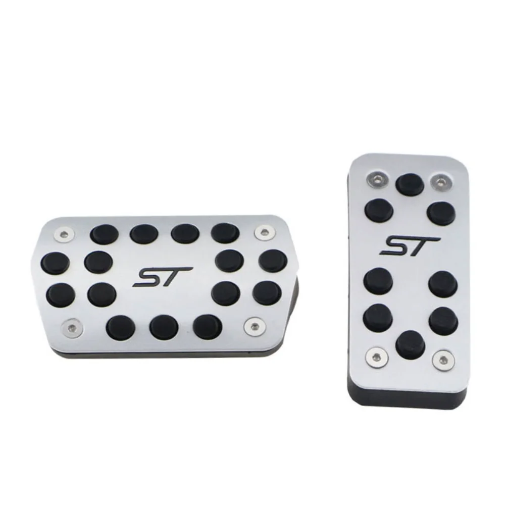 Комплект автомобильных педалей из нержавеющей стали накладки для Ford Focus 2 3 4 MK2 MK3