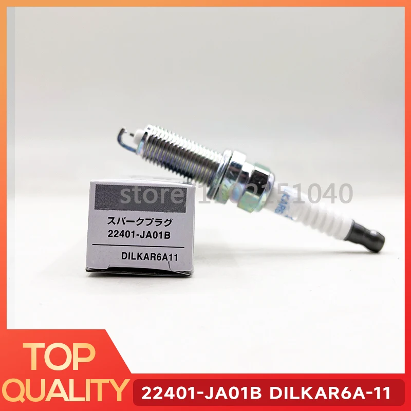 

4PCS DILKAR6A-11 Dual Iridium Spark Plug For Nissan Altima Rogue Sentra X-Trail 2.5L Teana Renaul DILKAR6A11 9029 22401-JA01B