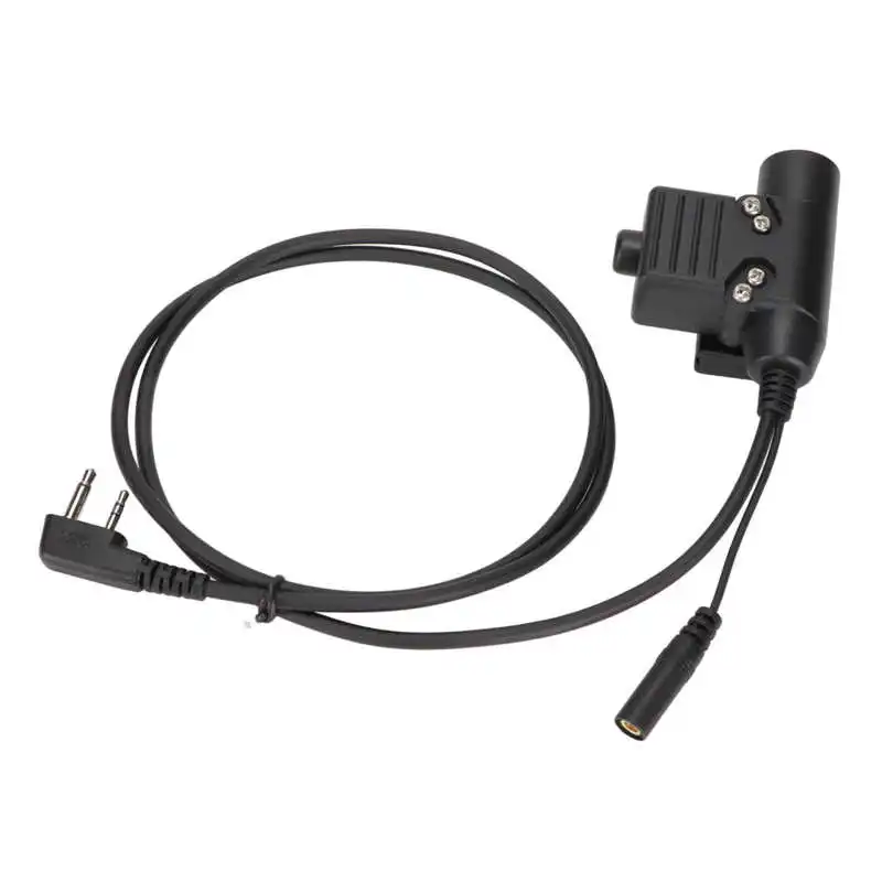 Military Helmet Headset Motorcycle Headphone with U94 PTT Finger Mic for V8 V80 V82