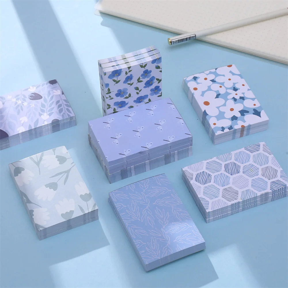

50 Sheets Cute Memo Pads Notepads Office Students Sticky Notes Memo Pad Stationery School Supplies Message Label Paper