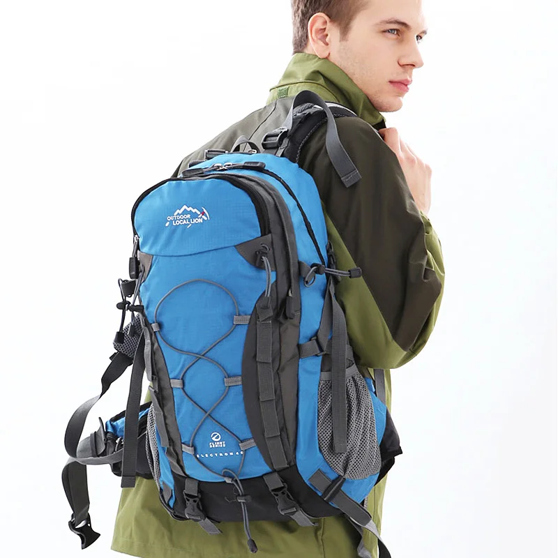 Large 40L Outdoor Men Hiking Backpack Multifunction Waterproof Camping Rucksacks Gym Travel Trekking Bag Women Sport Bags images - 6