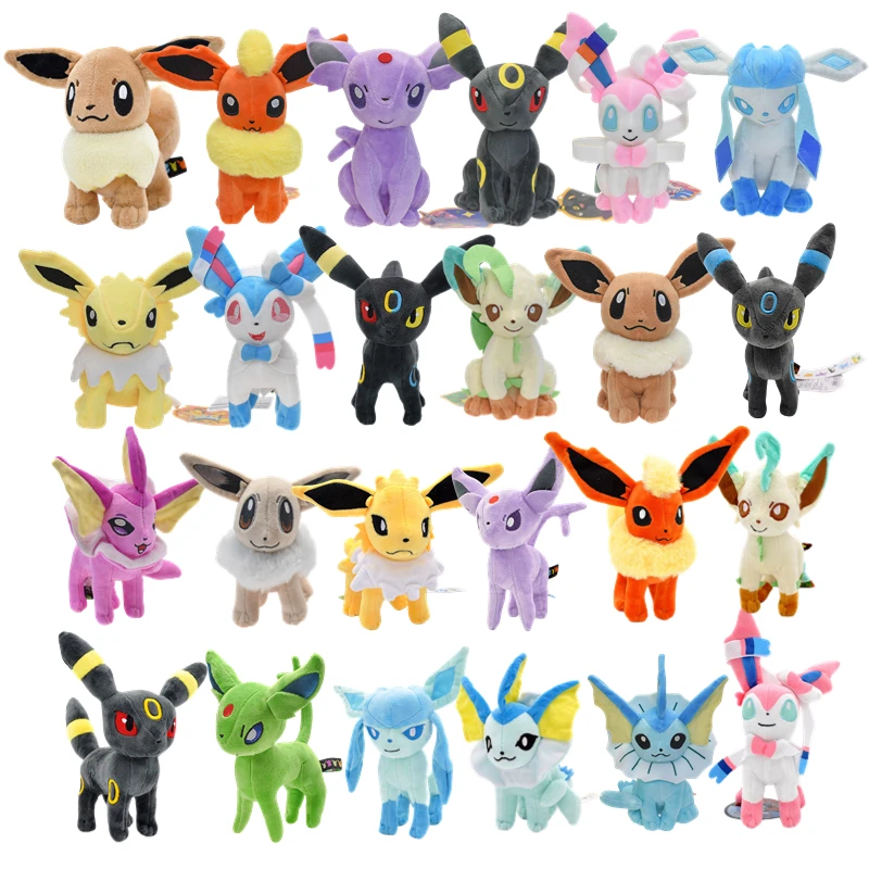 Плюшевые игрушки Pokemon Eevee