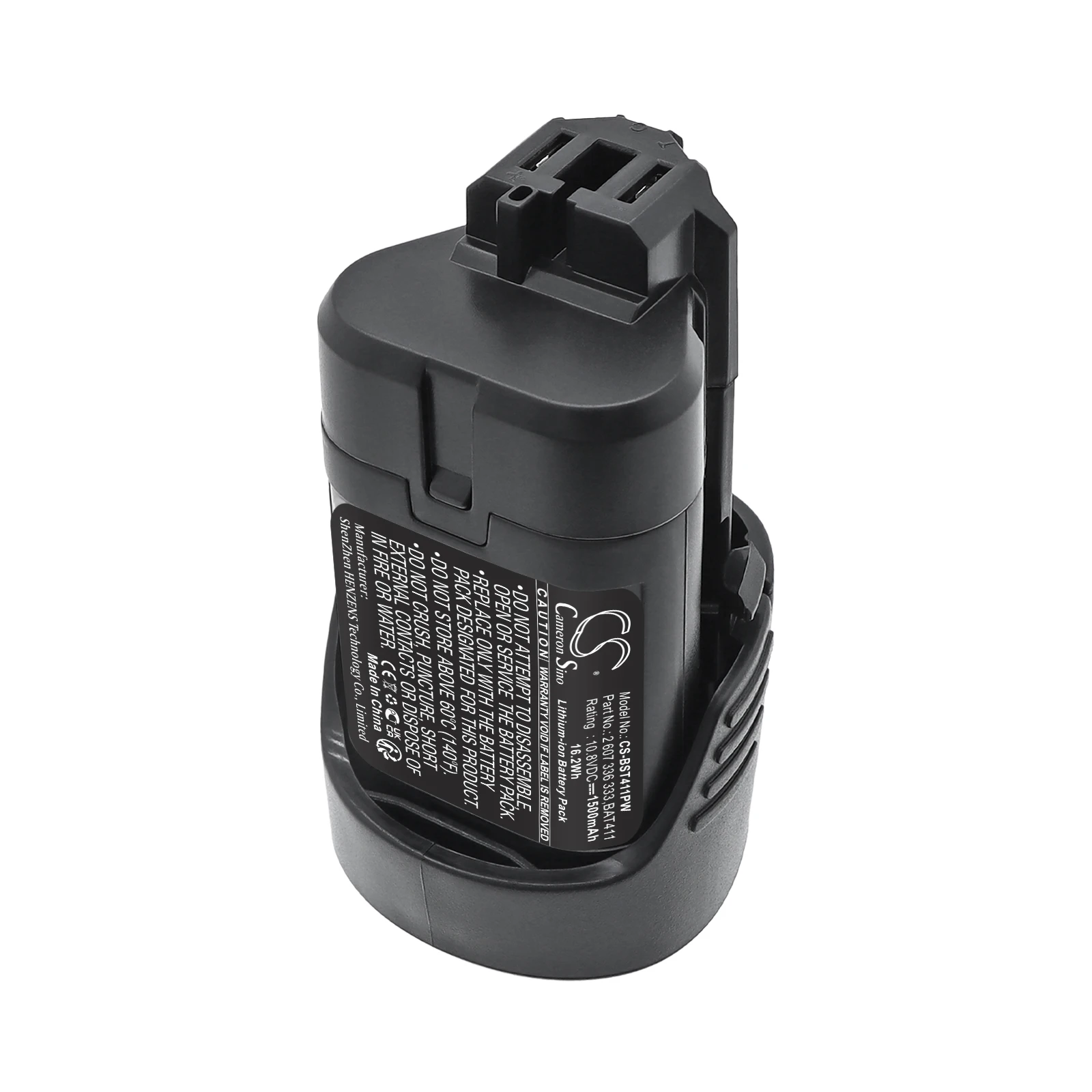 Фото Сменный аккумулятор CS для Bosch GWB 10.8-LI, Bosch GWI 10.8 V-Li, CLPK30-120, CLPK31-12, PN:1 600 Z00 02X, 1500 мАч / 16.2 Вт·ч №3
