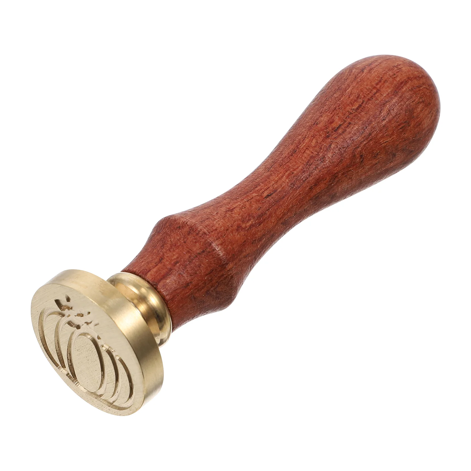 

1pc Delicate Handle Vintage Pattern Stamp Creative Pattern Seal Wax Seal Style Stamps