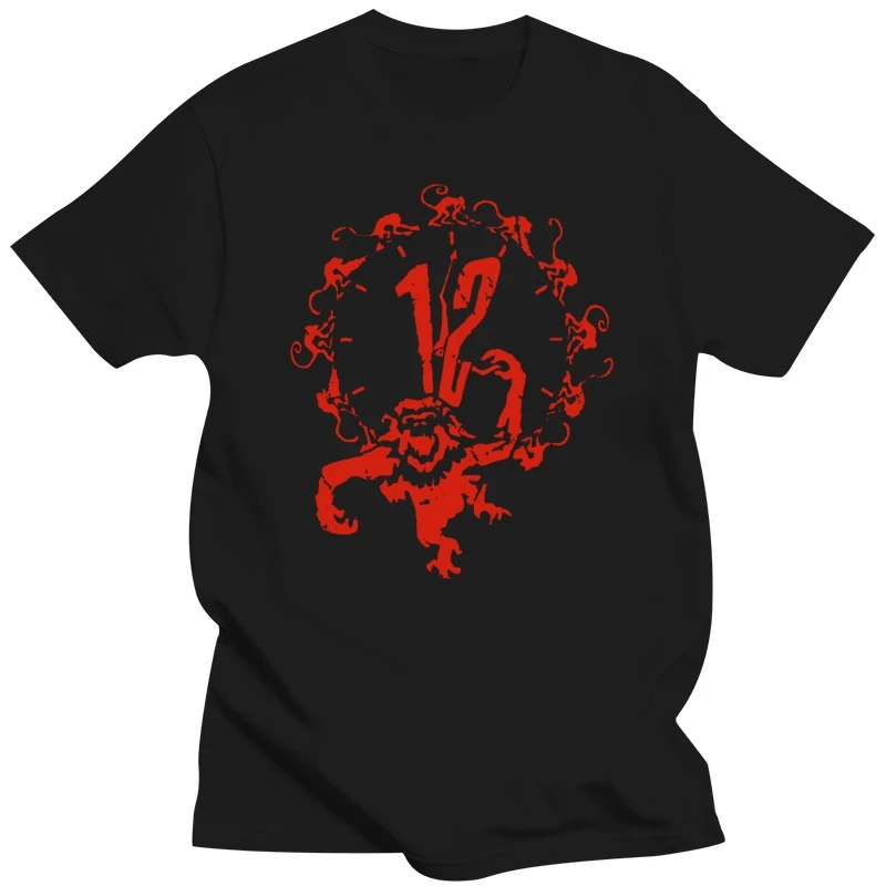 

12 Monkeys Twelve Monkeys Cult Movie T Shirt All Sizes New