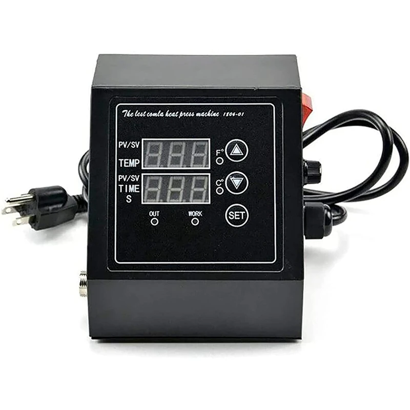 

Hot Press Combination Led Control Box Machine Thermostat Temperature Regulator Heat Press Machine 220V US Plug