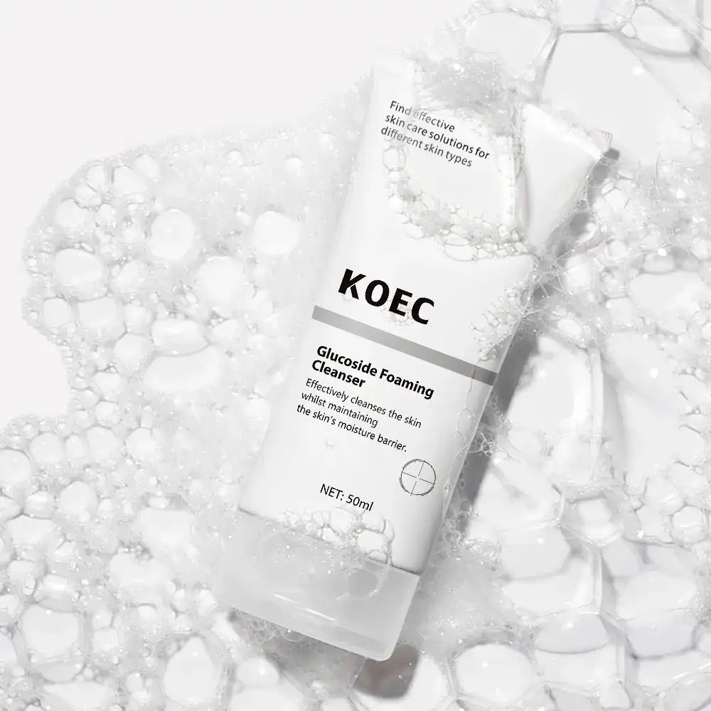 50 мл Очищающее пенящееся средство для глюкозида KOEC Эффективное очищение