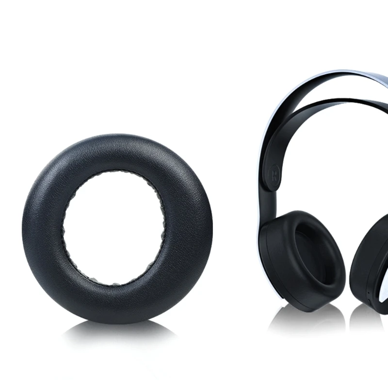 

Portable Headset Cover Replacement Earmuff for PS5 1 Pair Soft Ear Pad Cover Earphone Cushion Breathable Memory Foam K1KF