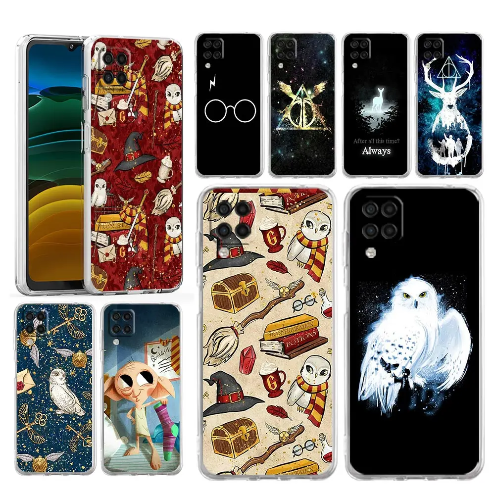 

P-Potters Cartoon Design-Harries Case For Samsung Galaxy A12 A52 A51 A32 A21s A50 A71 A02s A31 A72 A11 A30 A70 Soft Phone Cover