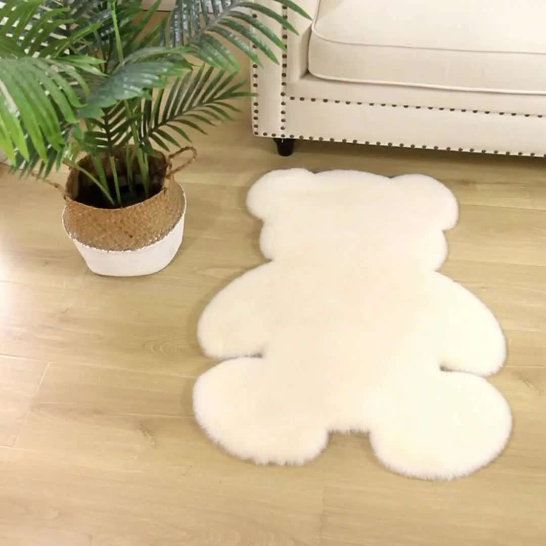 

Cartoon Animal Bear Special-Shaped Carpet Living Room Bedroom Entrance Floor Mat Children's Bedroom Carpet